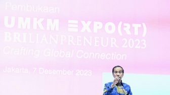 Terkurasi Dengan Baik, Presiden Jokowi Puji Produk UMKM EXPO(RT) BRILIANPRENEUR 2023