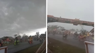 Viral Balap Road Race Bupati Paser Cup 2023 Bawa Petaka, Pembalap Tutup Usia Diduga Tertimpa Gerbang Start