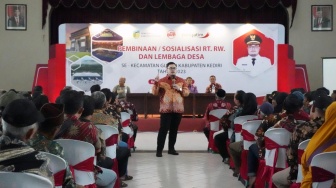 Mas Dhito Berikan Kenaikan Insentif Bagi Ketua RT/RW di Kabupaten Kediri