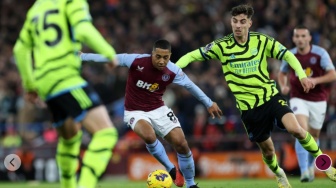 Gol Kai Havertz Dianulir, Arsenal Gagal Imbangi Aston Villa di Villa Park