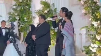 Abidzar Al Ghifari Duet dengan Yuni Shara di Resepsi Adiba Khanza, Netizen: Awas Dijodohin