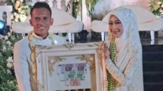 Momen Ijab Kabul Pernikahan Adiba dan Egy, Abidzar Jadi Wali Nikah