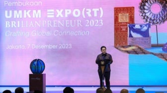 Erick Thohir: UMKM EXPO(RT) BRILIANPRENEUR Jadi Kunci Perkuat Ekosistem UMKM