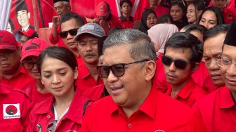 Elektabilitas Ganjar-Mahfud Paling Buncit di Survei Litbang Kompas, Hasto PDIP Kasih Pembelaan