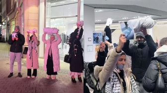 Viral Aksi Protes Bela Palestina di Zara Jerman, Buntut Kampanye Terbaru yang Eksploitasi Genosida di Gaza