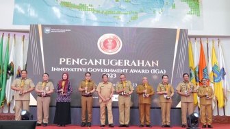 Tingkatkan Iklim Inovasi Berkelanjutan, Kemendagri Beri Penghargaan Daerah Terinovatif pada Gelaran IGA 2023