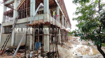 Pengerjaan Gedung Sekolah Minus 20 Persen, Disdikbud Bontang Putus Kontrak CV Amra Mandiri