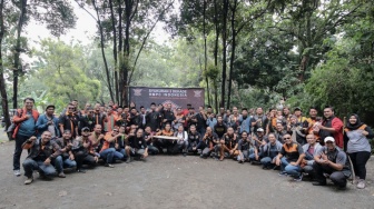 Peringati Usia 20 Tahun, Honda MegaPro Club Indonesia Gelar Acara Palang Pintu