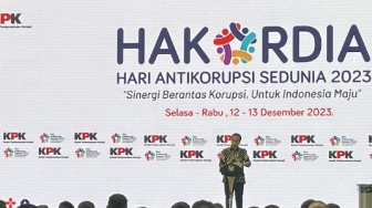 Peringati Hakordia 2023, Jokowi: Terlalu Banyak Pejabat Indonesia Dipenjara Karena Korupsi
