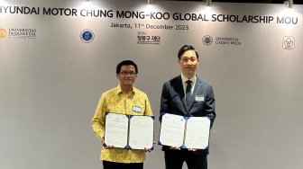 UI dan Hyundai Motor Chung Moo-Koo Foundation Kolaborasi di Bidang Pendidikan