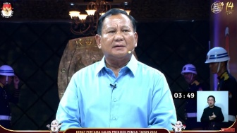 Cek Fakta: Prabowo Meletakkan Isu Hukum & HAM di Posisi Paling Atas Visi Misinya?