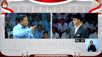 Tegas! Prabowo: Saya Tidak Takut Punya Jabatan Mas Anies, Sorry, Sorry Ye...