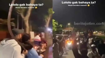 Identitas Gengster di Surabaya yang Viral Terungkap, 7 Orang Diamankan