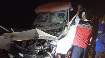 Rombongan Atlet Taekwondo Asal Bengkulu Kecelakaan di Tol Bakter, Sopir Bus Meninggal