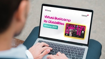 Indosat Ooredoo Hutchison Gali Potensi Developer Difabel Gelar IDCamp Virtual Bootcamp