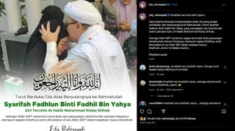 Istri Habib Rizieq Syarifah Fadlun Meninggal Dunia, Edy Rahmayadi Doakan Husnul Khotimah