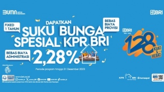 BRI Tawarkan Bunga KPR 3,65% Untuk 3 Tahun Pertama