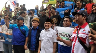 Buruh Curhat Soal PP No 51, Cak Imin Singgung Ada Undang-undang Malam Jumat Horor