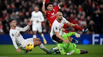 Manchester United Bawa Pulang Dua Rekor usai Tahan Liverpool di Anfield