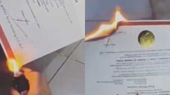 Sanksi dan Hukuman Membakar Ijazah Orang Lain, Apakah Cewek yang Viral Rusak Ijazah Pacar Bisa Dipenjara?