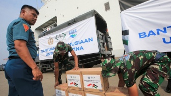 Bantuan Kemanusiaan Air Mineral Untuk Palestina