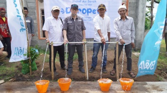 Berkat Water Action for People, Warga Desa Doropeti di NTB Punya Air Bersih di Depan Rumah