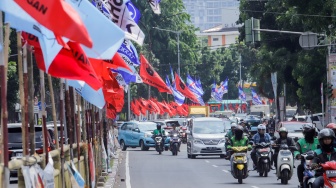 Pemilu 2024 jadi Ladang Cuan Tukang Sablon di Jakarta, Untung 200 Persen Garap Atribut Caleg