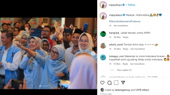 Ketum Partai Pendukung Prabowo di Banten Joget Gemoy, Publik: Anies Baswedan Presiden 2024