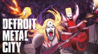 Review Anime Detroit Metal City, Perjuangan Membangun Karier Band Metal