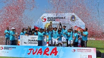 Perebutkan Piala Prabowo, Persib Juara Nusantara Open 2023