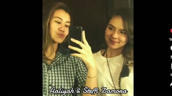 Foto Lawas Aaliyah Massaid Bareng Steffi Zamora Mendadak Digeruduk, Fuji Dibawa-bawa