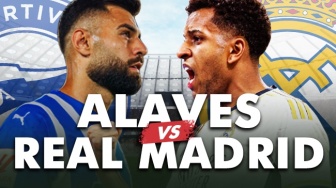 Link Live Streaming Alaves vs Real Madrid, Liga Spanyol Segera Berlangsung