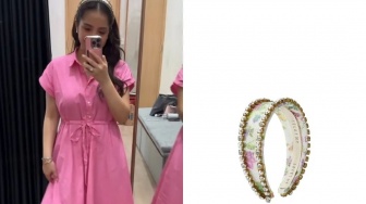 Harga OOTD Nagita Slavina Bikin Wargnet Heran: Bisa-Bisanya Bando Lebih Mahal Dari Dress