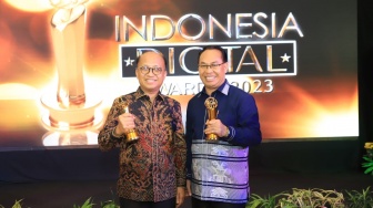 Raih Tiga Penghargaan, Kemnaker Jadi Juara Umum Indonesia Digital Initiative Award 2023