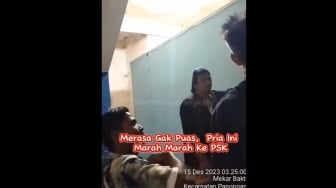 Video Viral Pria Ngamuk Merasa Tak Puas dengan Pelayanan PSK di Tangerang Banten