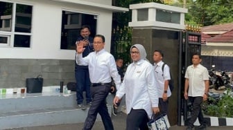 Momen Mesra Anies Baswedan dan Fery Farhati, Sederhana Bikin Jomblo Marah