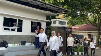 Ikut ke Acara Debat Cawapres 2024, Istri Anies Baswedan Pakai Tas Etnik Unik