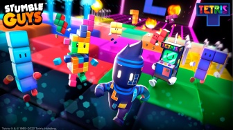 Stumble Guys Rilis Peta Baru ala Game Tetris