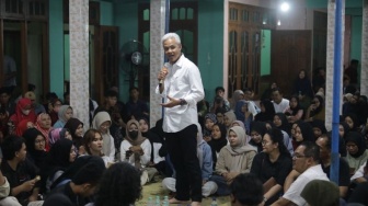 Kampanye di Hadapan Milenial Sragen, Ganjar Pranowo Paparkan Soal Program Internet Gratis