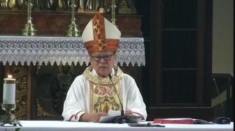 Misa Pontifikal Gereja Katedral, Kardinal Suharyo: Indonesia Juara Dunia Kerelawanan, Tapi Jangan Sombong