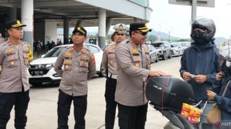 Libur Isra Mikraj dan Imlek, Polres Lampung Selatan Dirikan Pos di Tempat Wisata