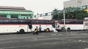 Jelang Libur Tahun Baru 2024, Begini Kondisi Terminal Bekasi, Arus Balik Natal 2023 Masih Landai