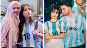 Fuji Pakai Jersey Pemberian Thariq Halilintar di Ultah Baby L, Dicurigai Belum Move On