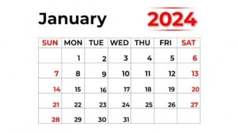 Ada Berapa Hari Libur Tanggal Merah Januari 2024? Bersiap Liburan Long Weekend!