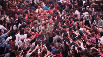 Prabowo Sebut Jokowi Berhasil Jaga Perdamaian di Indonesia