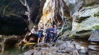 Hidden Canyon Beji Guwang, Wisata Sungai Asyik di Bali