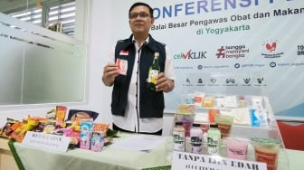 Kebanyakan dari Daerah Perbatasan, BBPOM DIY Temukan 2.284 Bahan Pangan Ilegal