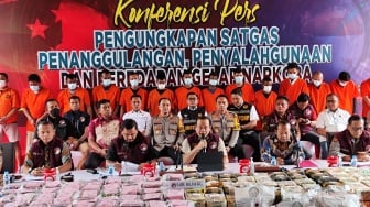 Satgas P3GN Polri Tangkap 11 Ribu Tersangka Narkoba Sejak September 2023