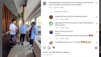 Netizen Ramai Beberkan Alasan Mereka Pilih Prabowo-Gibran