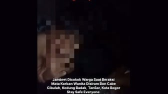 Jambret di Bogor Siram Wajah Korban dengan Bubuk Cabai Ditankap